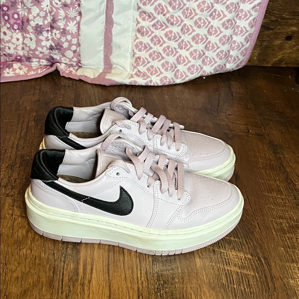 Women's Air Jordan 1 Elevate Low in the "Iced Lilac/Black/Sail" colorway
